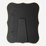 Gold-trimmed scalloped picture frame in 13x18 cm size, perfect for home decor from Flying Tiger Copenhagen.