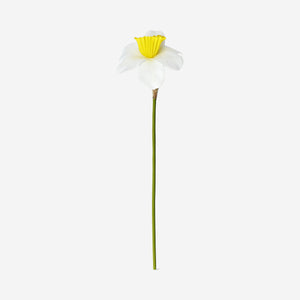 Decorative 30 cm daffodil flower in vibrant yellow, designed for home decor by Flying Tiger Copenhagen.