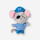 Flying Tiger Copenhagen Pirate Mouse Bath Buddy toy with plush pirate mouse character for kids' bath time fun.
