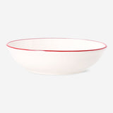 Flying Tiger Copenhagen 14cm Christmas print low bowl, ceramic kitchenware with festive holiday design.