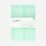 Blue transparent collapsible storage box - 22 cm