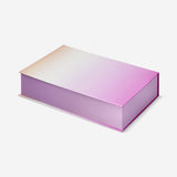 Gradient storage box as a book - 21 cm