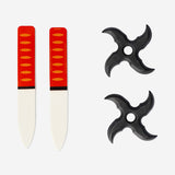 Foam ninja accessories- 4 pcs