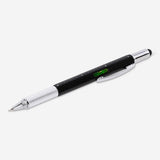 Flying Tiger Copenhagen multi-pen with 6 functions, featuring colorful ink and multiple writing tools in a compact office accessory.