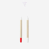 Set of six Flying Tiger Copenhagen erasable fineliners for office use, featuring fine tips and sleek design.