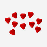 Cocoa confectionery hearts in net