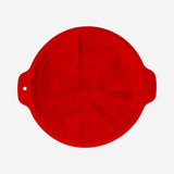 Red bow baking mould