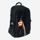 DIY bag charm shaped like toast bread, hobby craft accessory by Flying Tiger Copenhagen with colorful details.