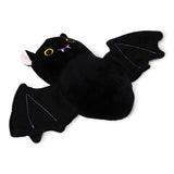 Black bat-shaped pet toy from Flying Tiger Copenhagen, designed for leisure and play for cats and small pets.