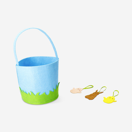 Felt Easter bag - 13 cm