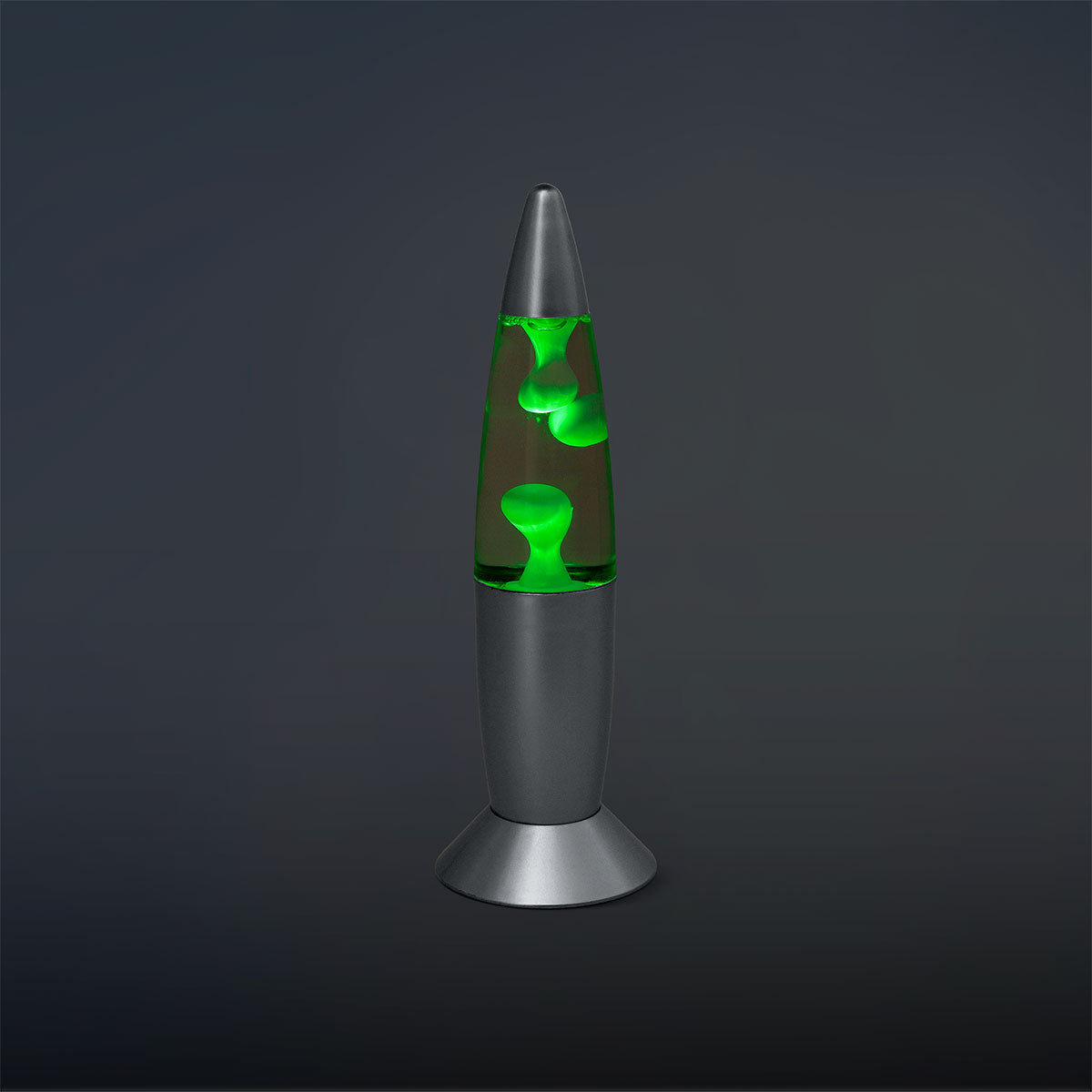 Flying Tiger Copenhagen mini lava lamp gadget with colorful wax bubbles in a glass bottle