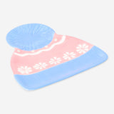 Flying Tiger Copenhagen winter beanie dish, 16x16 cm, kitchen accessory with a cozy, textured design for food presentation or storage.