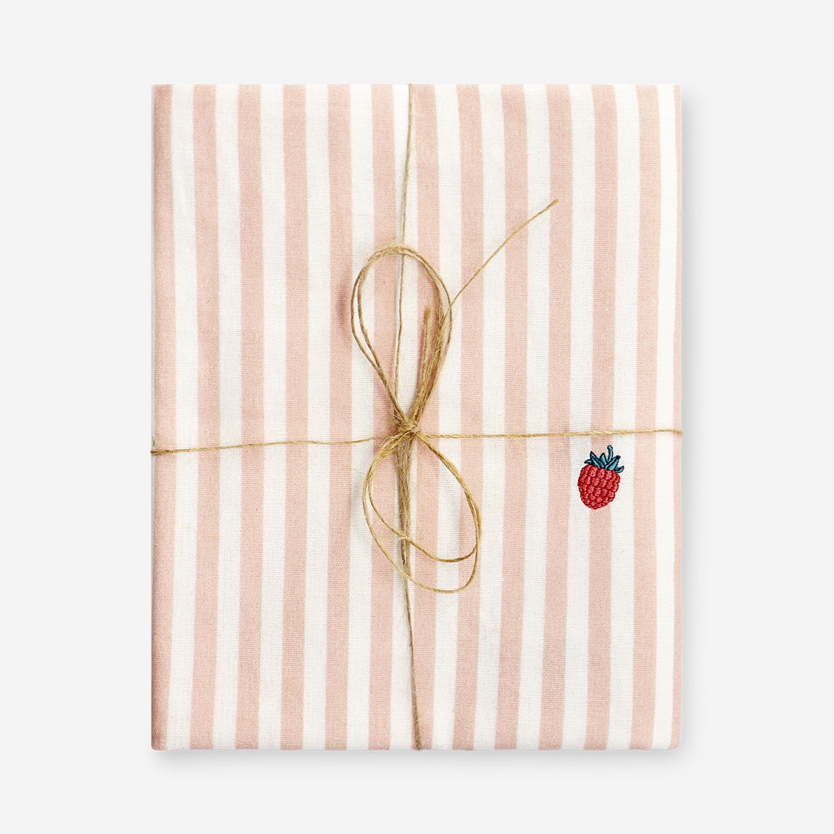 Tablecloth with embroidered raspberry - 140x220 cm