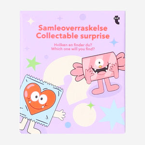 Colorful Sweet Treat Friends collectible toy set from Flying Tiger Copenhagen, featuring fun character figures and vibrant designs.