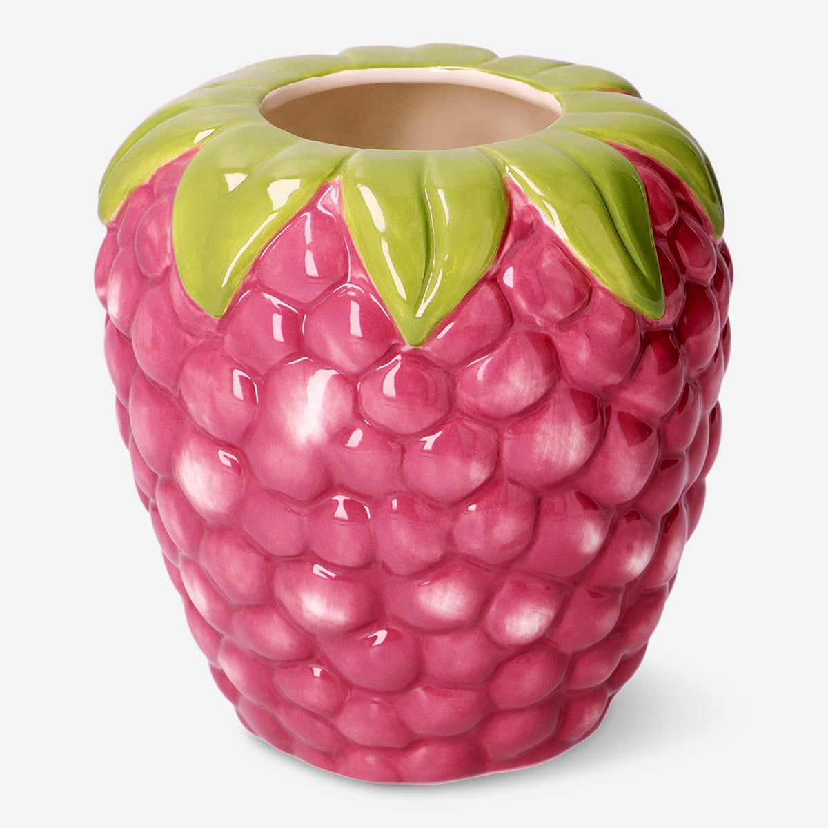 Raspberry Colored Ceramic Flying Tiger Copenhagen