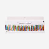 Colorful paper tassel party garland from Flying Tiger Copenhagen, 300 cm long, perfect for festive decorations.