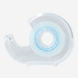 Blue tape dispenser with tape roll