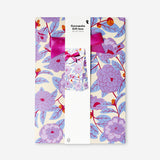 Floral gift box with ribbon