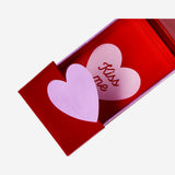 Gift card box with foil heart