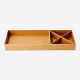 Craft paper desk tray