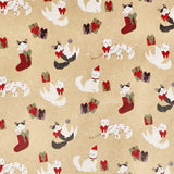 400 cm craft wrapping paper - Christmas cats Office Flying Tiger Copenhagen 