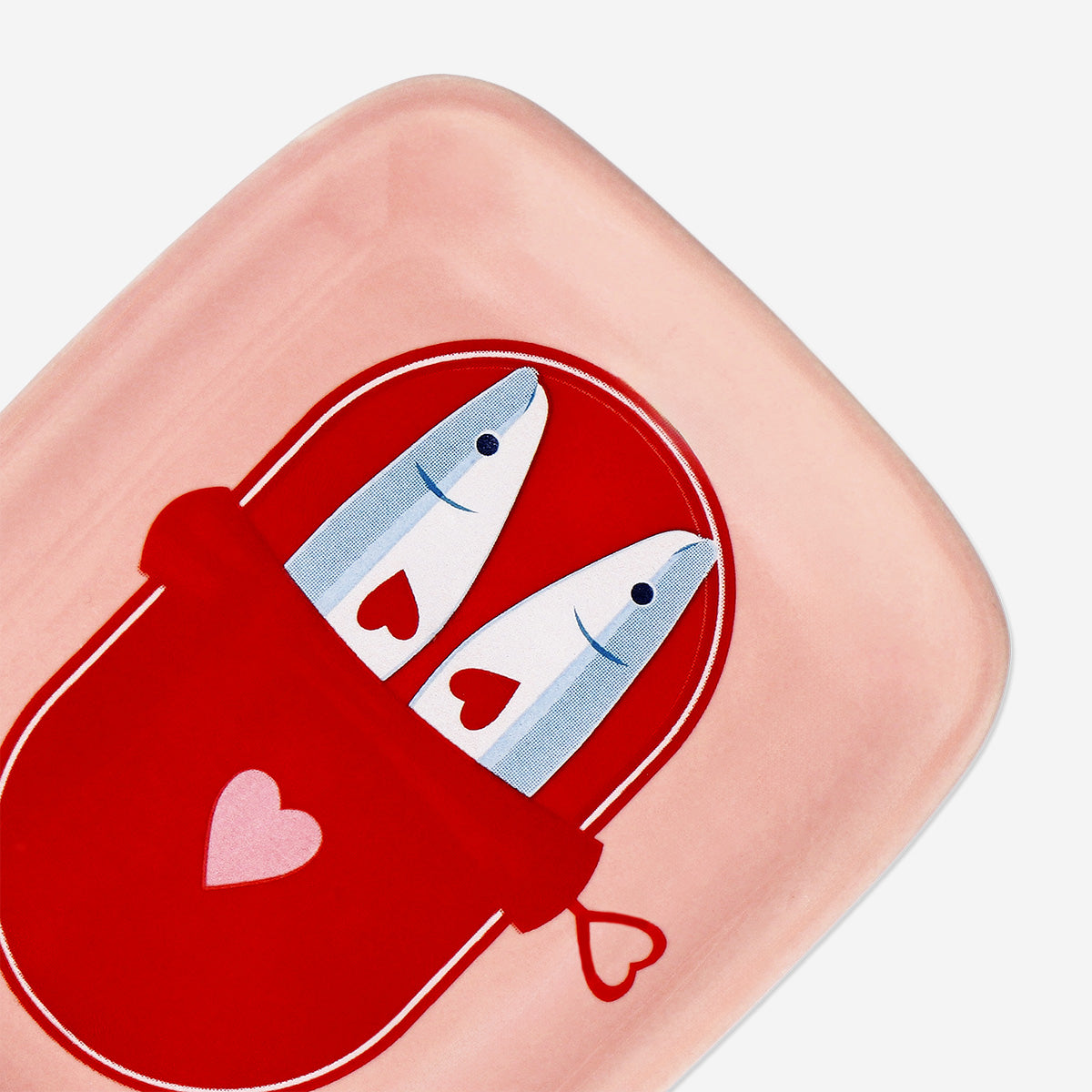 Trinket tray with sardines - 11 cm