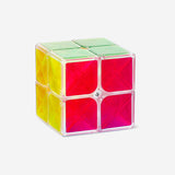 Transparent IQ cube game by Flying Tiger Copenhagen, featuring a clear, geometric puzzle with multiple interconnected sections.