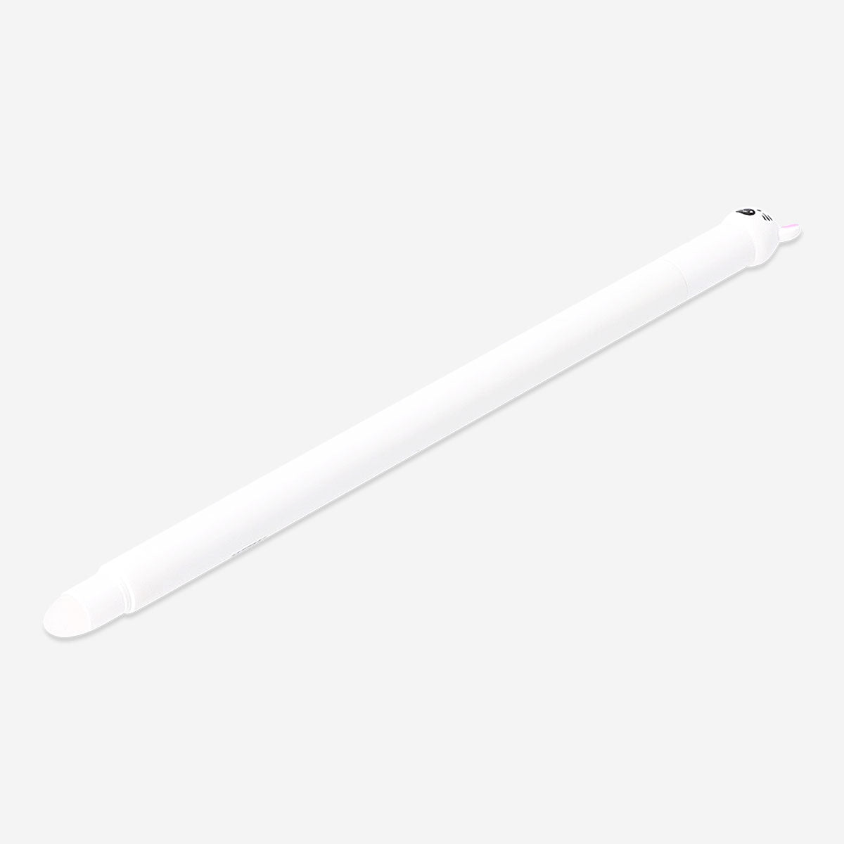 Flying Tiger Copenhagen erasable gel ink pen with Zebra topper, sleek office pen for smooth writing and easy erasing.