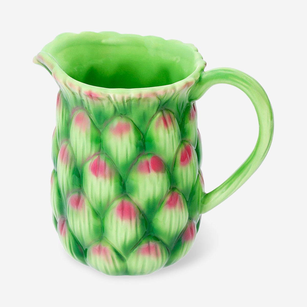Artichoke-shaped 900 ml kitchen jug by Flying Tiger Copenhagen with a detailed, decorative design.