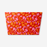 Flying Tiger Copenhagen paper storage basket, 21x25 cm, home organization container with woven design and sturdy handles.