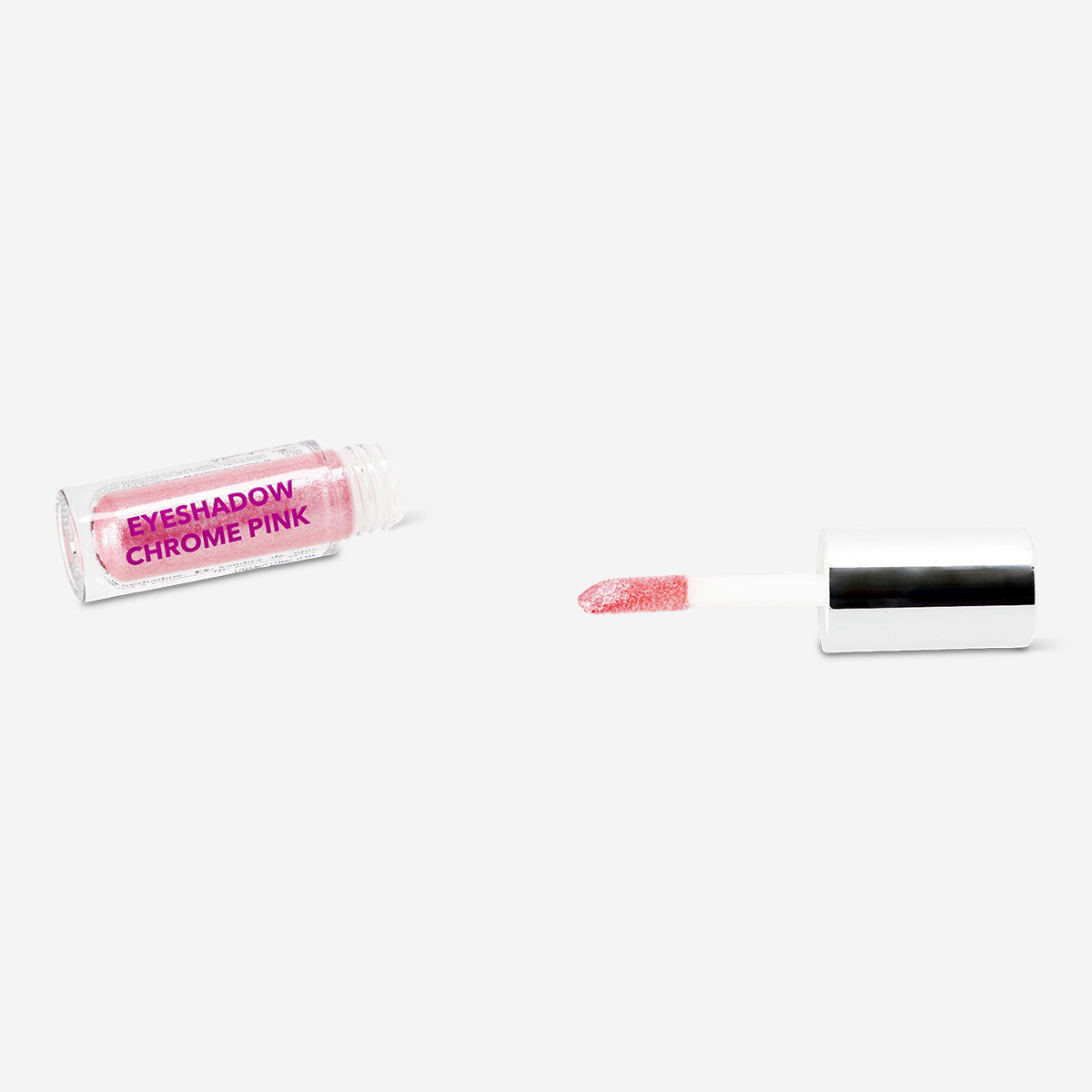 Flying Tiger Copenhagen chrome pink eyeshadow in personal care, featuring a shimmering pink eyeshadow palette.