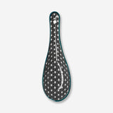 Kitchen ramen spoon with geometric print by Flying Tiger Copenhagen, featuring a stylish design and ergonomic handle.