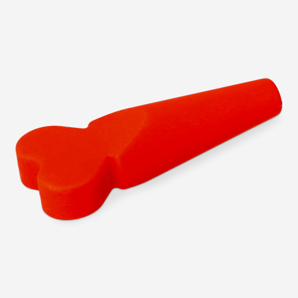 Red heart-shaped wine stopper from Flying Tiger Copenhagen, kitchen accessory with a cute heart design for sealing wine bottles.