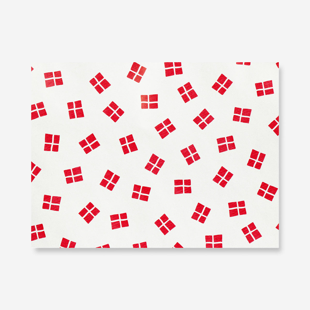 Office wrapping paper featuring the Danish flag, 300 cm long, from Flying Tiger Copenhagen, ideal for gift wrapping.