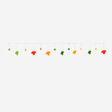 Felt autumn leaf garland from Flying Tiger Copenhagen, 300 cm long, perfect for seasonal party decorations.