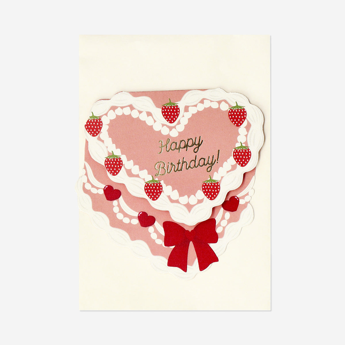Birthday cake card