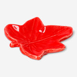 Autumn leaf trinket tray by Flying Tiger Copenhagen, decorated with fall leaf patterns for home organization.