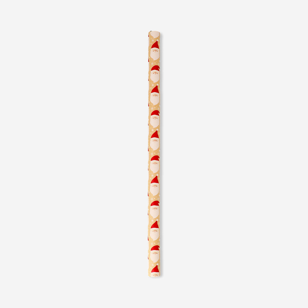 Flying Tiger Copenhagen 400 cm craft wrapping paper with Santa design, perfect for festive gift wrapping.