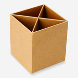 Craft paper pencil holder - 9.5x11 cm