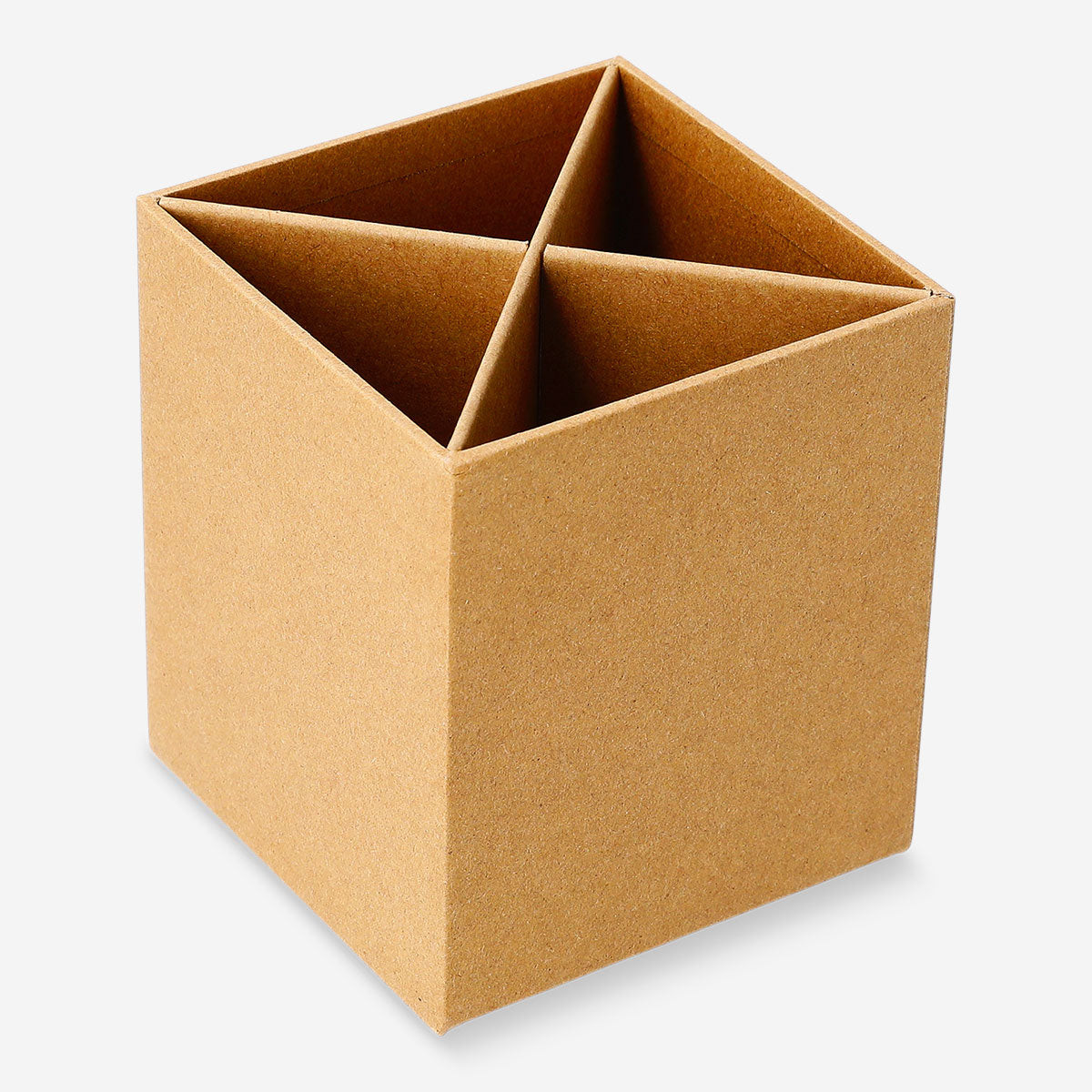 Craft paper pencil holder - 9.5x11 cm