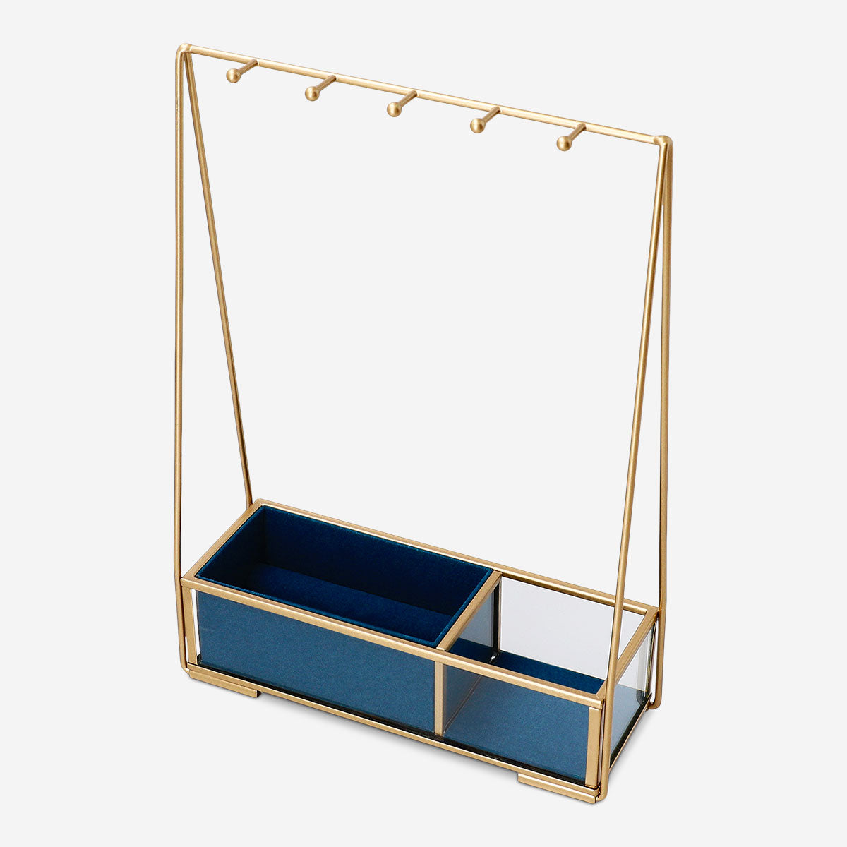 Metal jewellery storage for necklaces, 30 cm, from Flying Tiger Copenhagen, featuring hooks and compartments for organized home jewelry display.