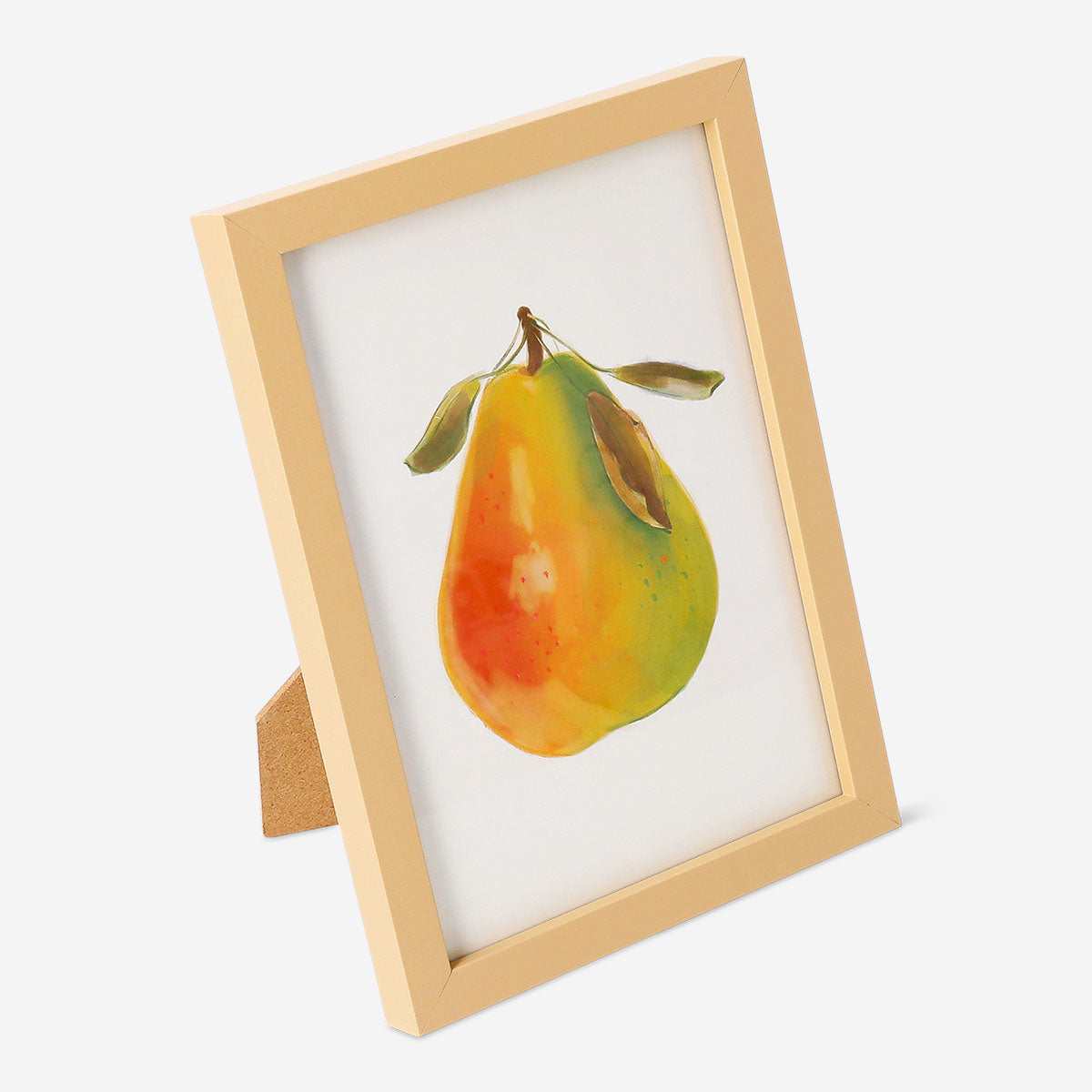 Wooden picture frame from Flying Tiger Copenhagen, 13x18 cm, with a natural finish, suitable for home decor or displaying photos.