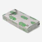 Pocket tissues with pickle design from Flying Tiger Copenhagen, 10-pack, featuring colorful pickle illustrations on soft tissue paper.