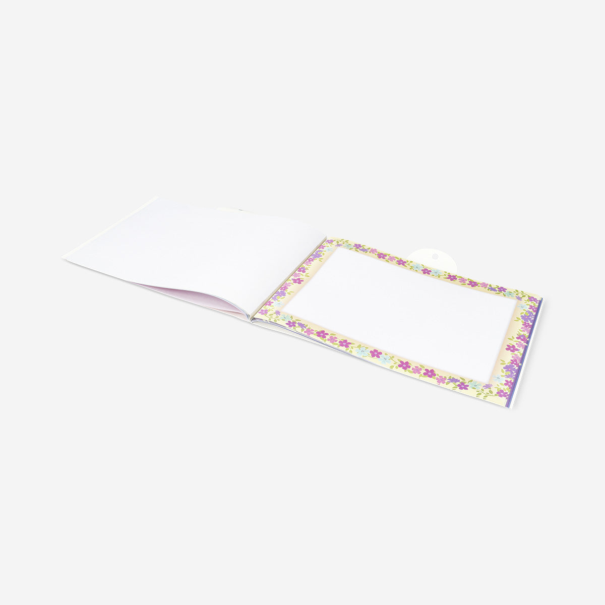 A4 drawing pad with blue picture frame