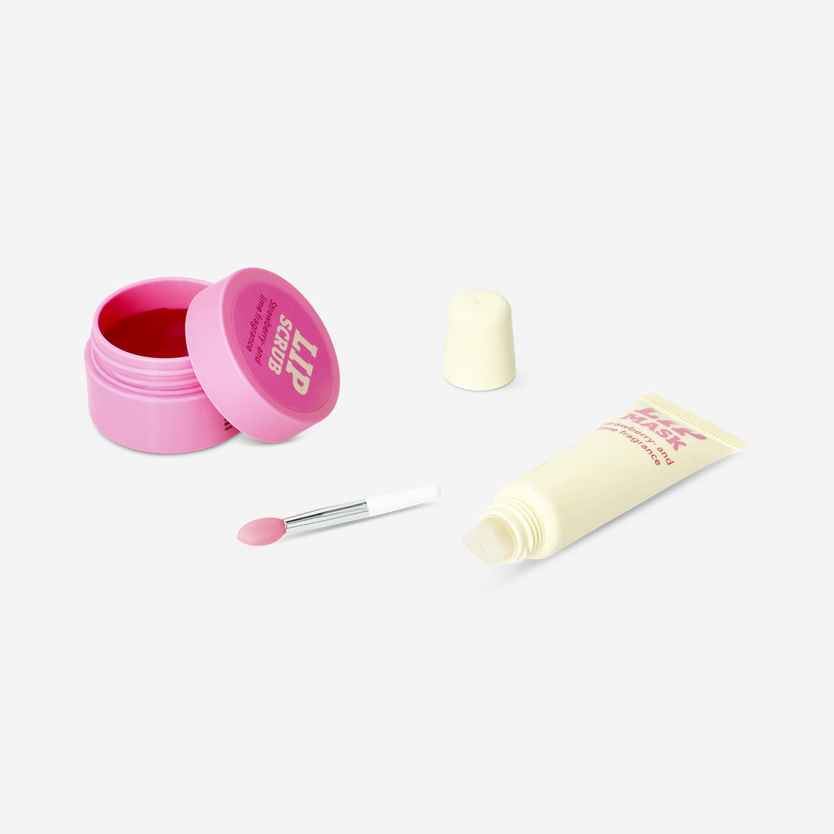 Strawberry & Lime Lip Care Set – Soft, Smooth & Refreshing Lips