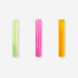 Set of six reusable ice blocks for bottles, kitchen accessory by Flying Tiger Copenhagen, shown in clear packaging.