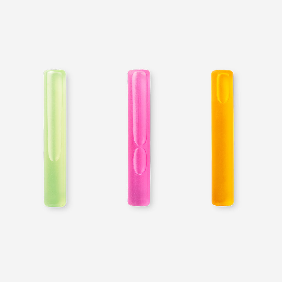 Set of six reusable ice blocks for bottles, kitchen accessory by Flying Tiger Copenhagen, shown in clear packaging.