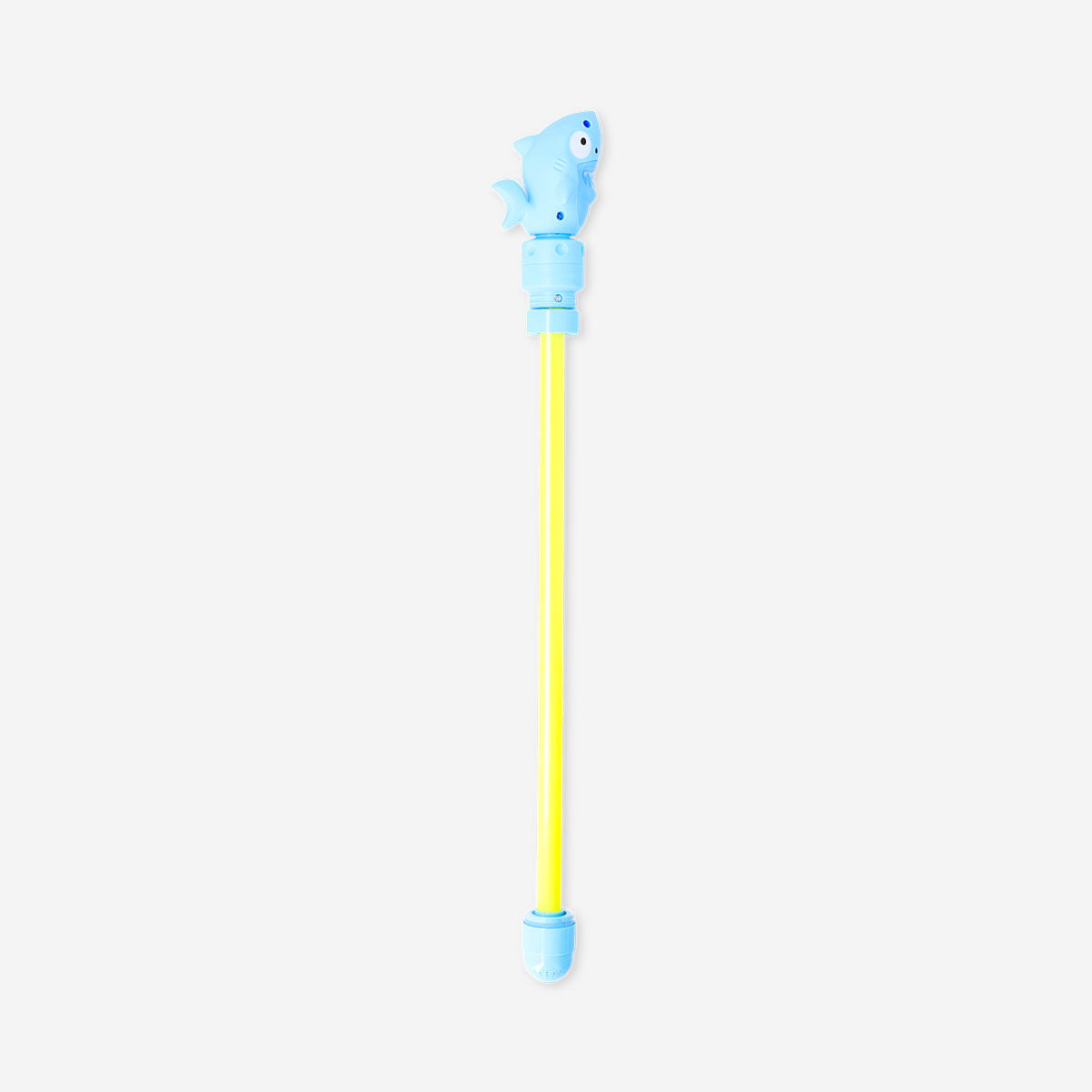 Toy water pump with shark decoration by Flying Tiger Copenhagen, featuring colorful plastic and playful aquatic design.