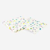 Confetti napkins with scalloped edges - 16 pcs