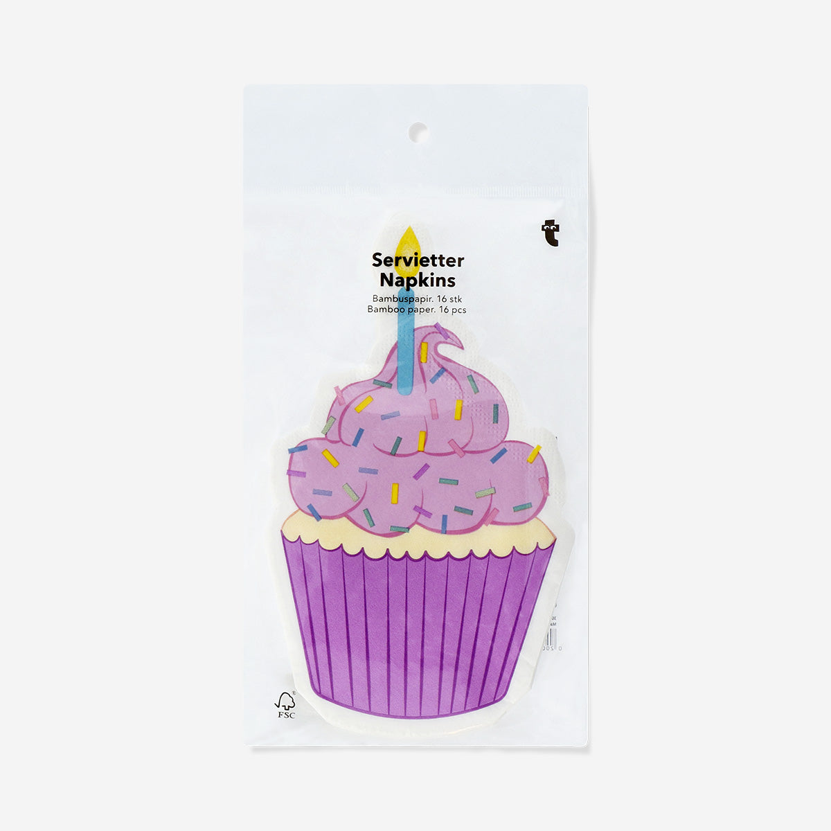 Servilletas para magdalenas - 16 uds